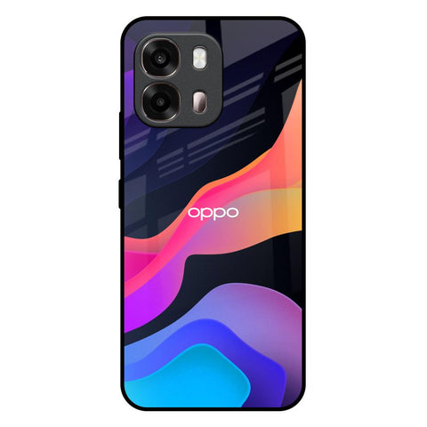 Colorful Fluid Oppo A6 Pro 5G Glass Back Cover Online