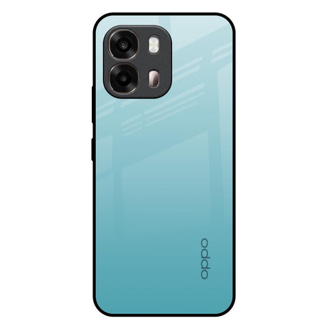 Arctic Blue Oppo A6 Pro 5G Glass Back Cover Online