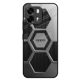 Hexagon Style Oppo A6 Pro 5G Glass Back Cover Online