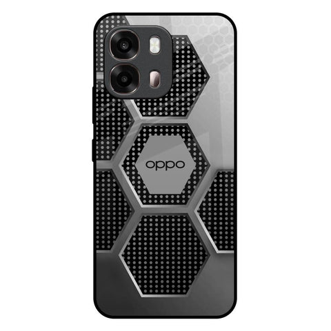 Hexagon Style Oppo A6 Pro 5G Glass Back Cover Online