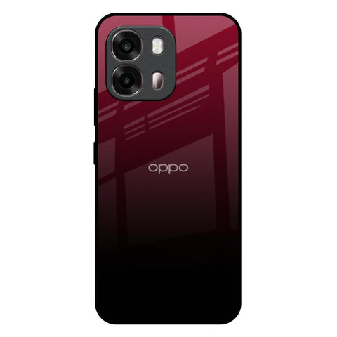 Wine Red Oppo A6 Pro 5G Glass Back Cover Online