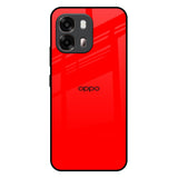 Blood Red Oppo A6 Pro 5G Glass Back Cover Online