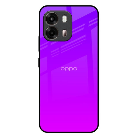 Purple Pink Oppo A6 Pro 5G Glass Back Cover Online