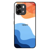 Wavy Color Pattern Oppo A6 Pro 5G Glass Back Cover Online