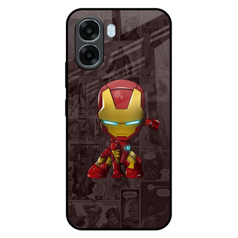 Angry Baby Super Hero Oppo A6x 5G Glass Back Cover Online