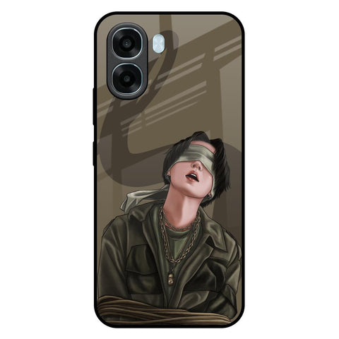 Blind Fold Oppo A6x 5G Glass Back Cover Online