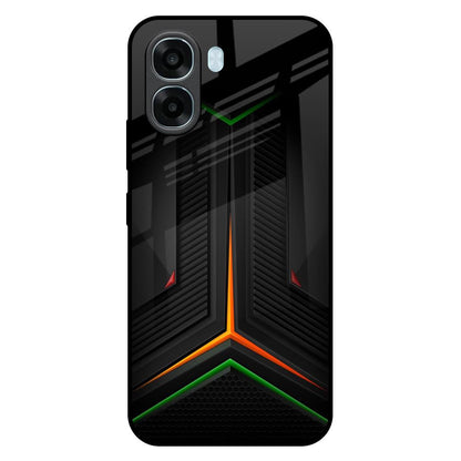 Modern Ultra Chevron Oppo A6x 5G Glass Back Cover Online