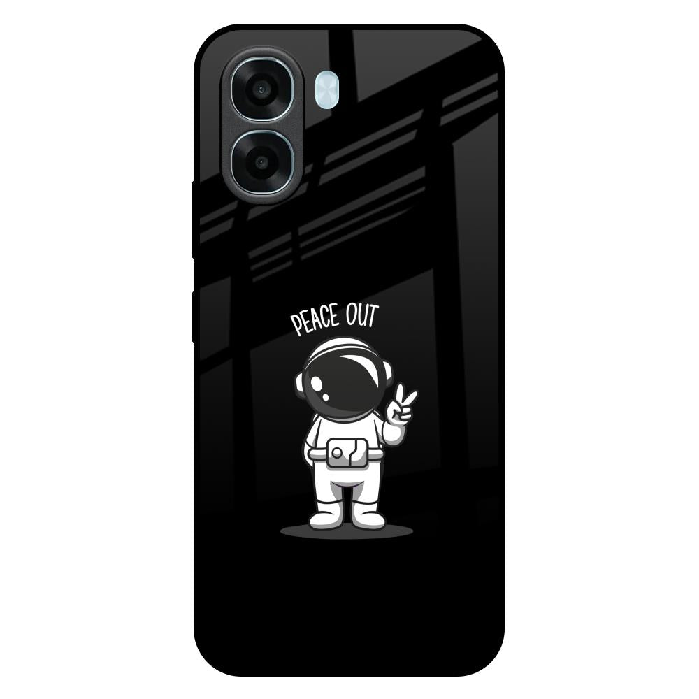 Peace Out Astro Oppo A6x 5G Glass Back Cover Online