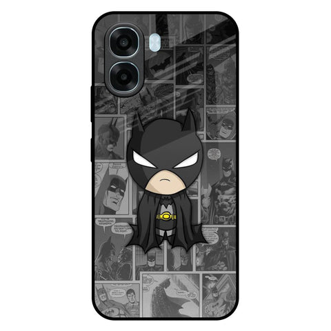Cartoon Art Oppo A6x 5G Glass Back Cover Online