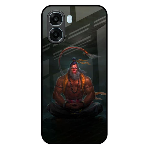 Lord Hanuman Animated Oppo A6x 5G Glass Back Cover Online