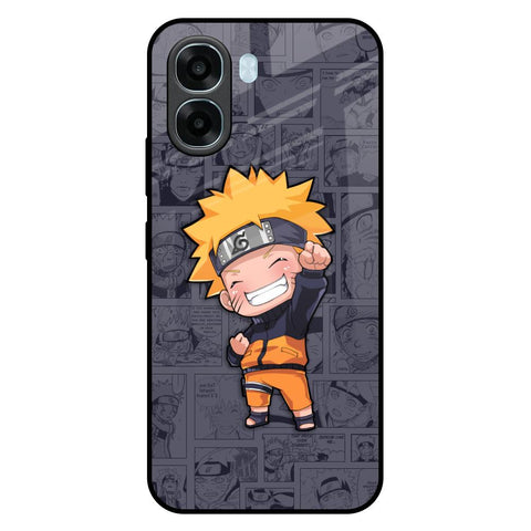 Orange Chubby Oppo A6x 5G Glass Back Cover Online