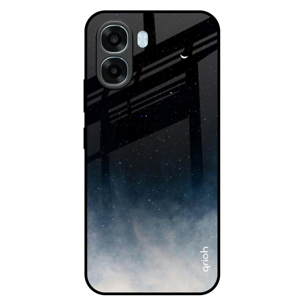 Black Aura Oppo A6x 5G Glass Back Cover Online