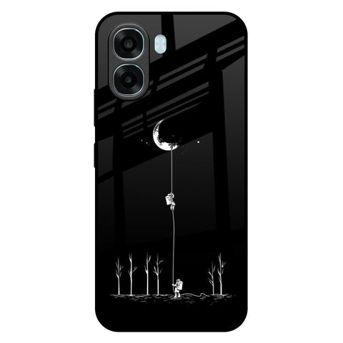 Catch the Moon Oppo A6x 5G Glass Back Cover Online