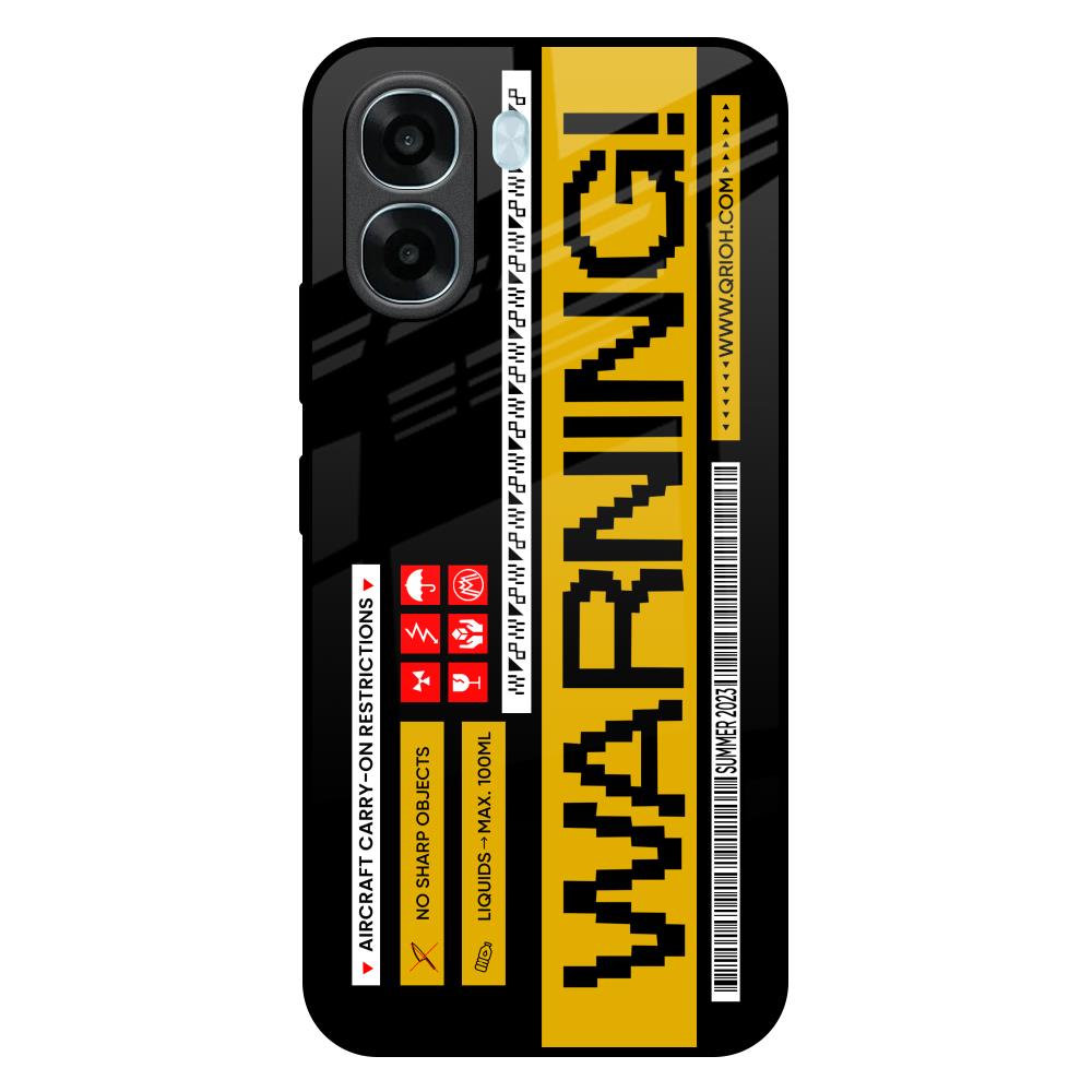 Aircraft Warning Oppo A6x 5G Glass Back Cover Online