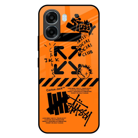 Anti Social Club Oppo A6x 5G Glass Back Cover Online