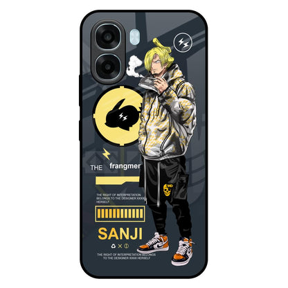 Cool Sanji Oppo A6x 5G Glass Back Cover Online