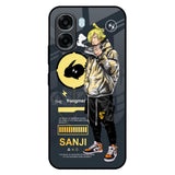 Cool Sanji Oppo A6x 5G Glass Back Cover Online