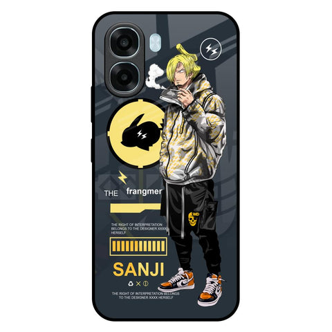 Cool Sanji Oppo A6x 5G Glass Back Cover Online