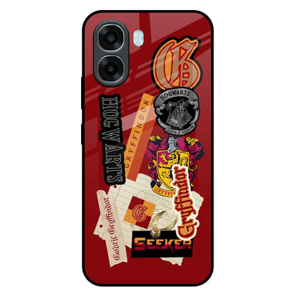 Gryffindor Oppo A6x 5G Glass Back Cover Online