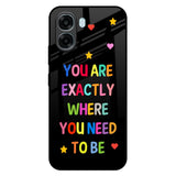 Magical Words Oppo A6x 5G Glass Back Cover Online