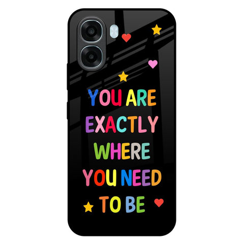 Magical Words Oppo A6x 5G Glass Back Cover Online
