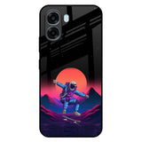 Retro Astronaut Oppo A6x 5G Glass Back Cover Online