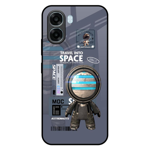 Space Travel Oppo A6x 5G Glass Back Cover Online