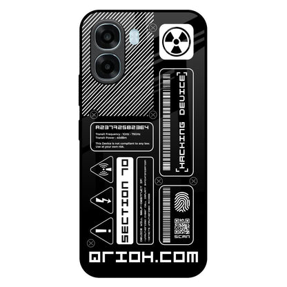 Futuristic Art Oppo A6x 5G Glass Back Cover Online