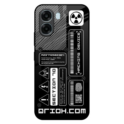 Futuristic Art Oppo A6x 5G Glass Back Cover Online