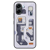 Tech Savvy Oppo A6x 5G Glass Back Cover Online