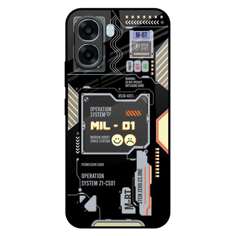 Exposed Parts Oppo A6x 5G Glass Back Cover Online
