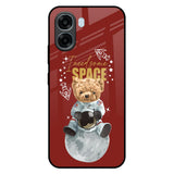 Astronaut Bear Oppo A6x 5G Glass Back Cover Online