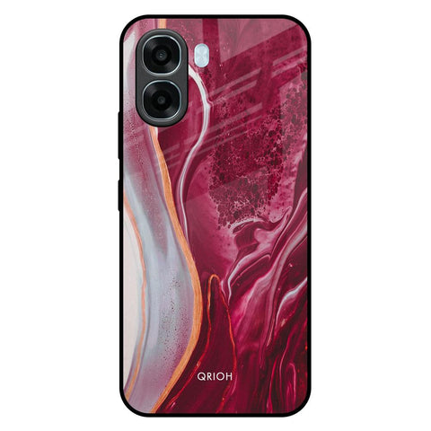 Crimson Ruby Oppo A6x 5G Glass Back Cover Online