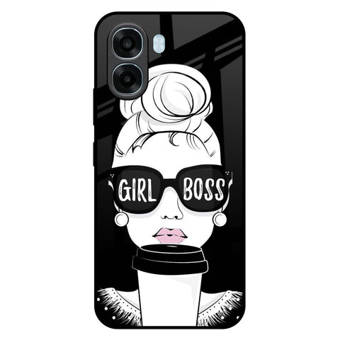 Girl Boss Oppo A6x 5G Glass Back Cover Online