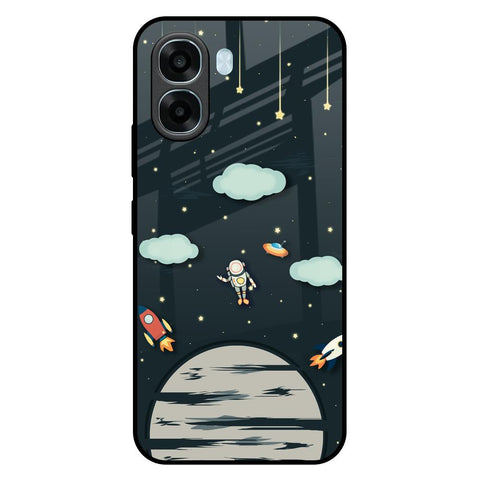 Astronaut Dream Oppo A6x 5G Glass Back Cover Online