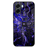 Techno Color Pattern Oppo A6x 5G Glass Back Cover Online