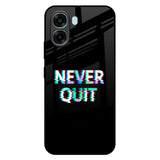 Never Quit Oppo A6x 5G Glass Back Cover Online
