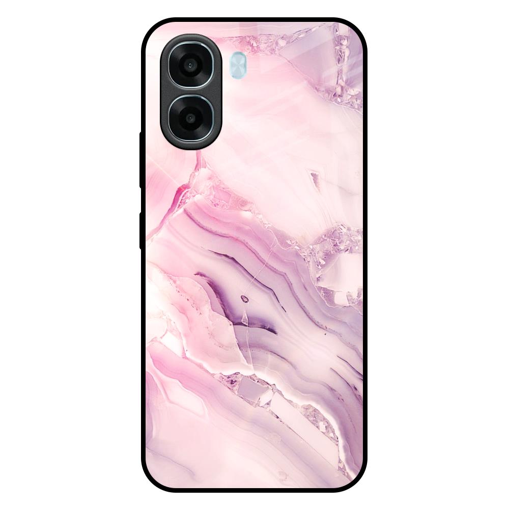Diamond Pink Gradient Oppo A6x 5G Glass Back Cover Online