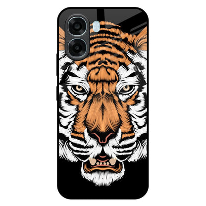 Angry Tiger Oppo A6x 5G Glass Back Cover Online