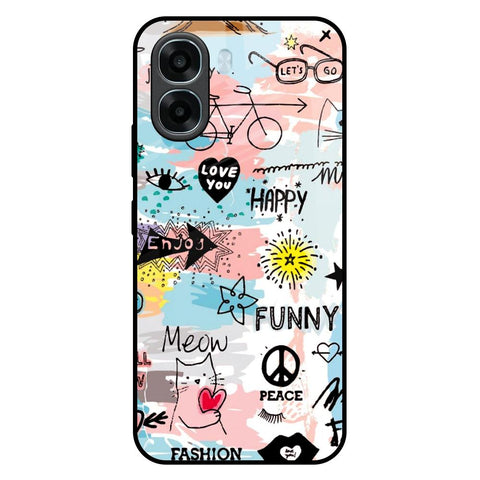 Just For You Oppo A6x 5G Glass Back Cover Online