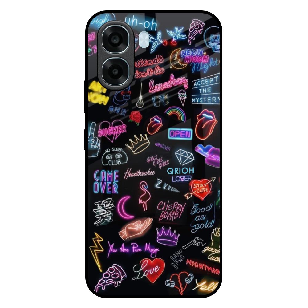 Accept The Mystery Oppo A6x 5G Glass Back Cover Online