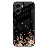 Floating Floral Print Oppo A6x 5G Glass Back Cover Online