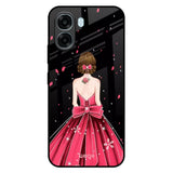 Fashion Princess Oppo A6x 5G Glass Back Cover Online