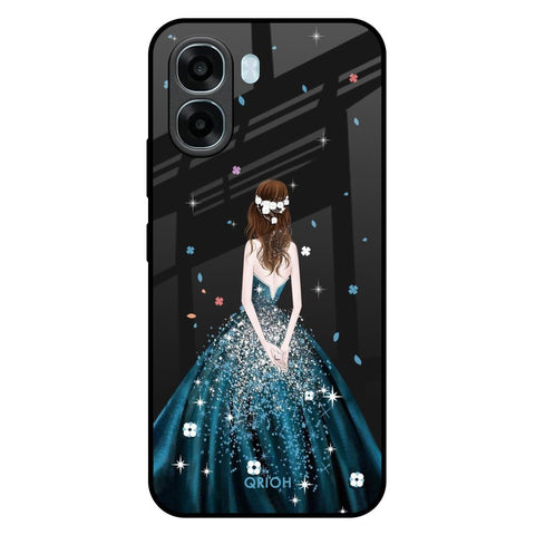 Queen Of Fashion Oppo A6x 5G Glass Back Cover Online