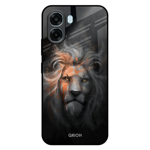 Devil Lion Oppo A6x 5G Glass Back Cover Online
