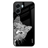 Kitten Mandala Oppo A6x 5G Glass Back Cover Online