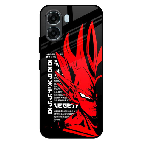 Red Vegeta Oppo A6x 5G Glass Back Cover Online
