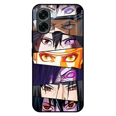 Anime Eyes Oppo A6x 5G Glass Back Cover Online