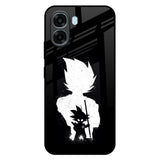 Monochrome Goku Oppo A6x 5G Glass Back Cover Online