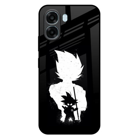 Monochrome Goku Oppo A6x 5G Glass Back Cover Online